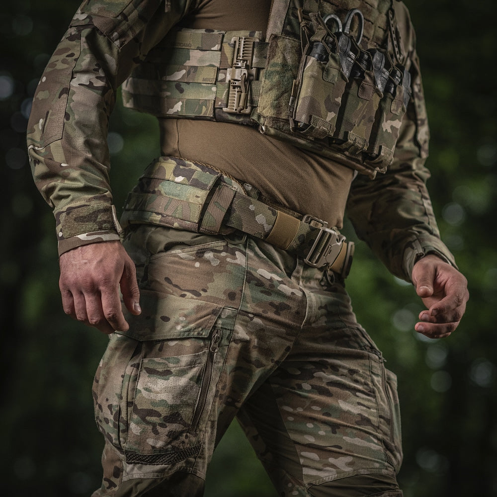 Pas taktyczny M-Tac War Belt Armor - MultiCam