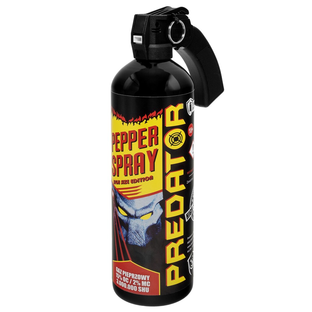 Gaz pieprzowy na zwierzęta Predator 1000 ml - stożek (DE)