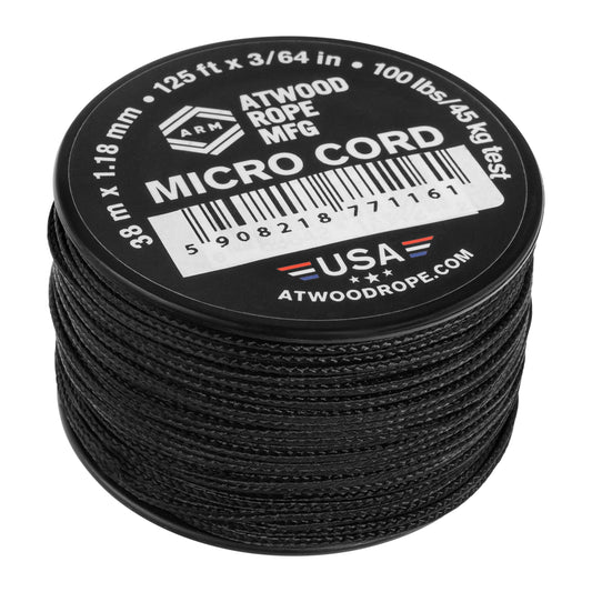 Linka Atwood Rope MFG Micro Cord 38 m - czarna