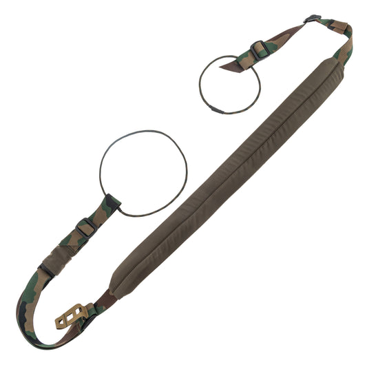Zawieszenie taktyczne 1-2 punktowe Direct Action Padded Carbine Sling - Woodland