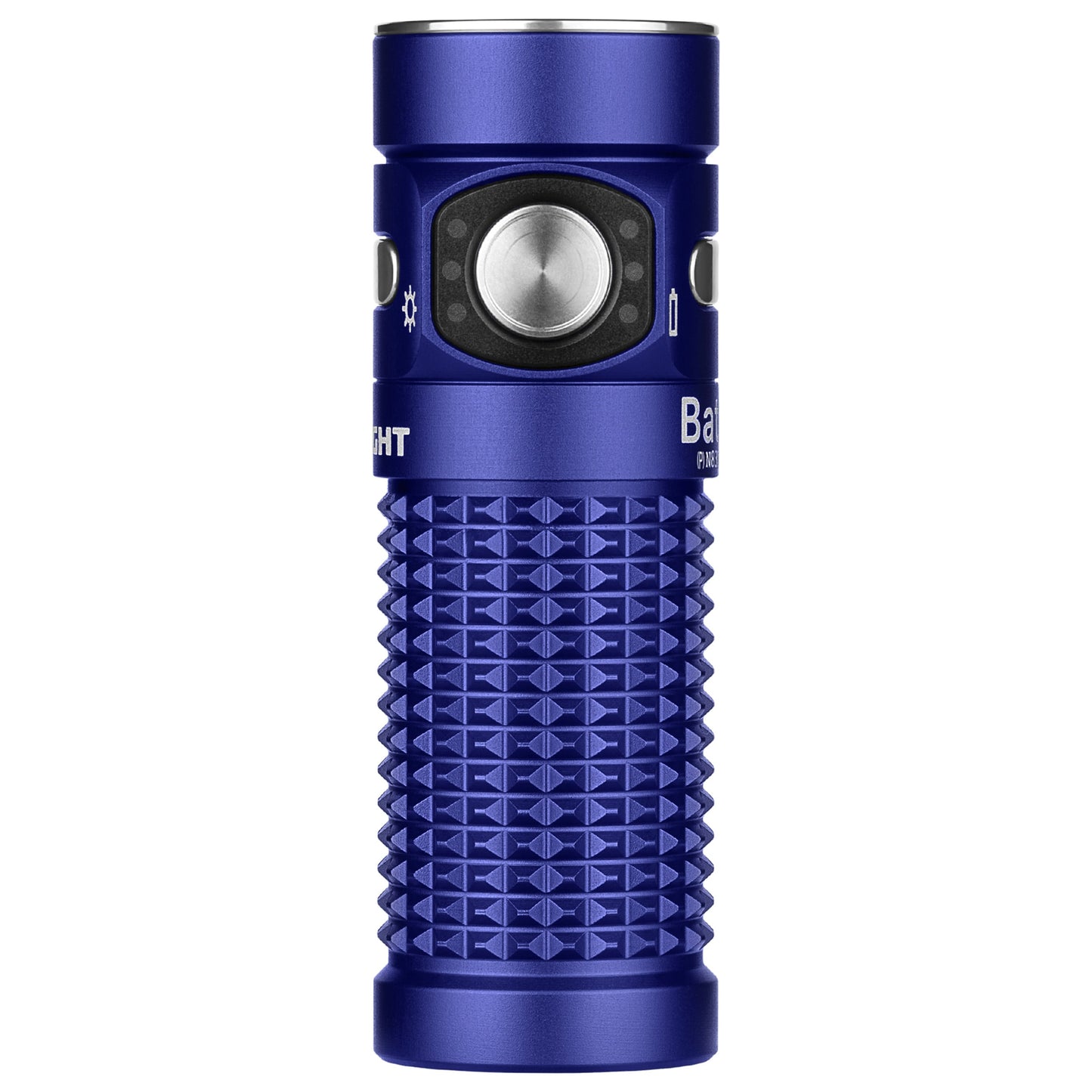 Latarka Olight Baton 4 Premium Edition Regal Blue z bezprzewodowym etui ładującym - 1300 lumenów