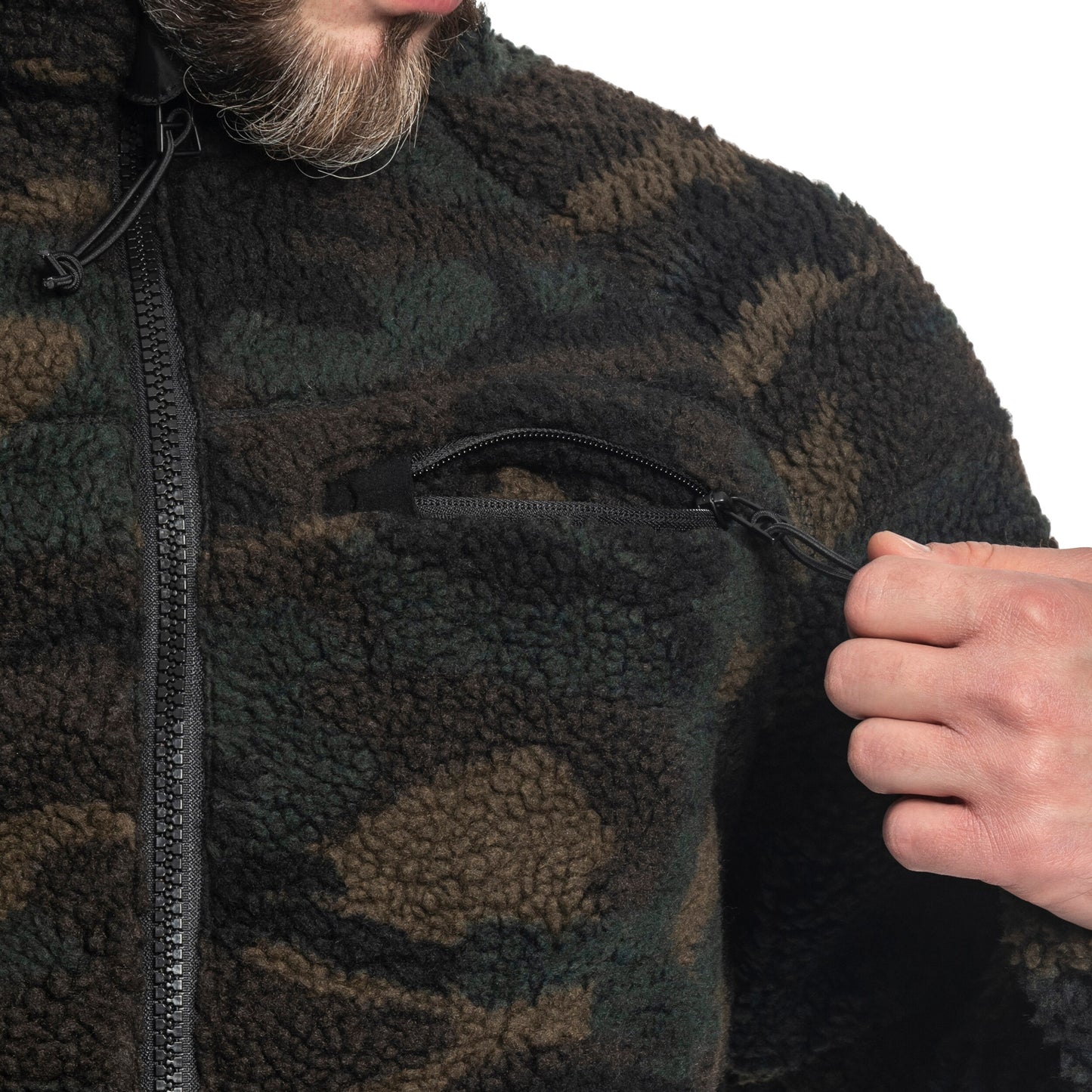 Kurtka Brandit Teddyfleece Jacket - Woodland
