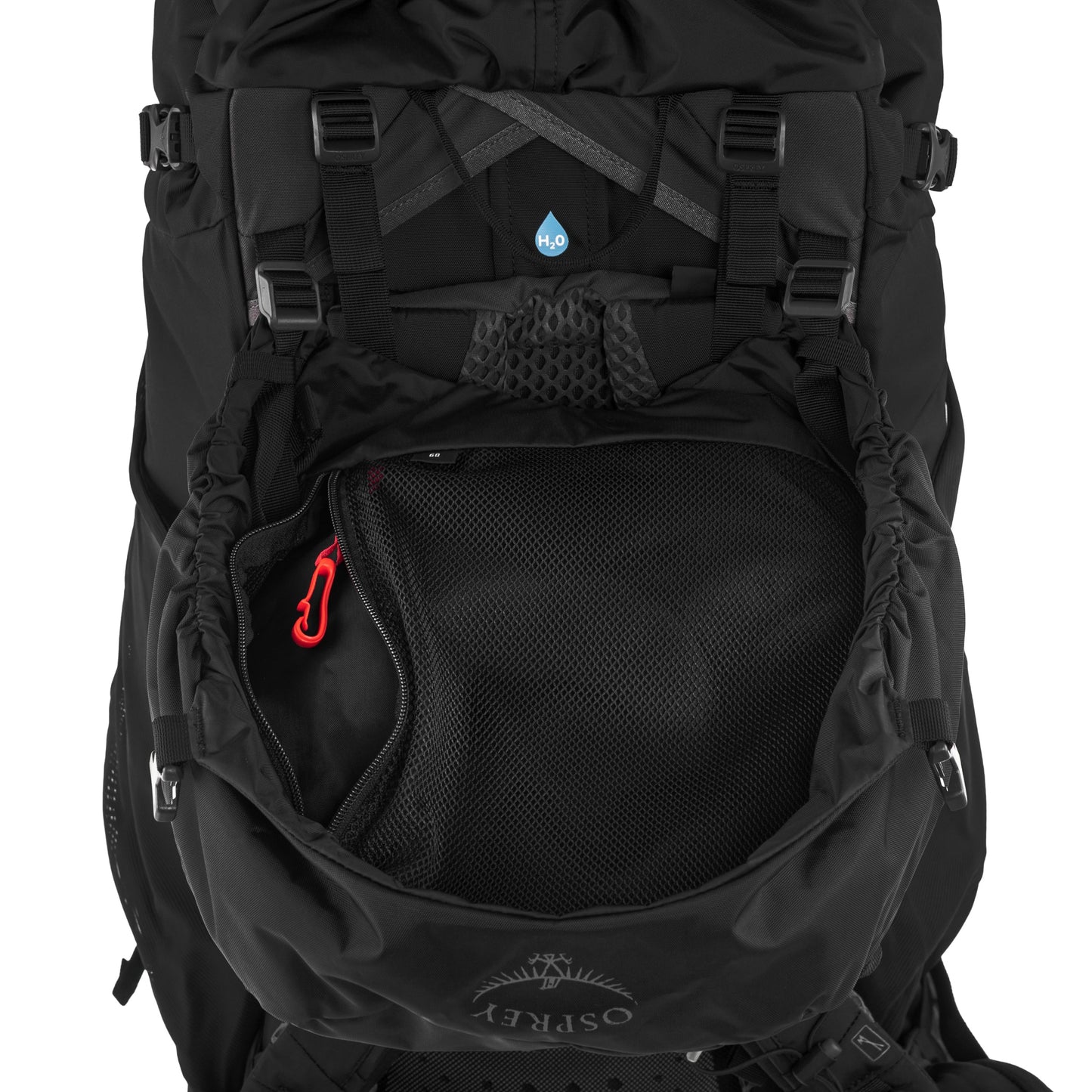 Plecak Osprey Kestrel S/M 66 l - Black