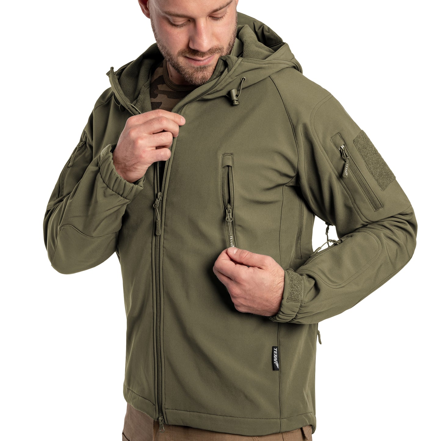 Kurtka Texar Softshell Falcon - Olive