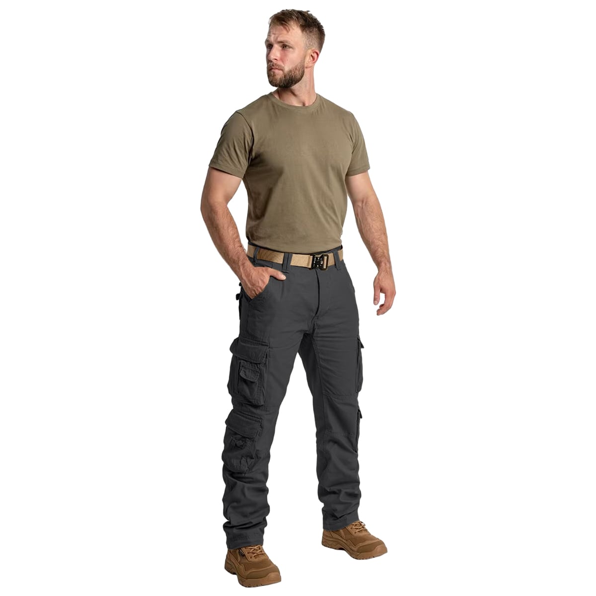 Spodnie Brandit Pure Slim Fit - Anthracite