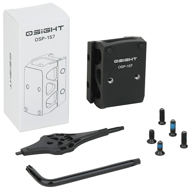 Adapter Olight Hi Mount Picatinny do kolimatora Osight - Black