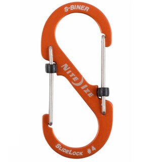 Karabińczyk Nite Ize S-Biner SlideLock Aluminum 4 - Orange
