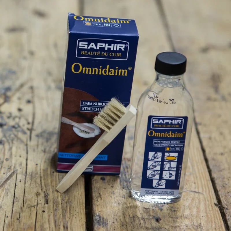 Płyn do czyszczenia zamszu i nubuku Saphir BDC Suede Nubuck Cleaner Omnidaim 100 ml