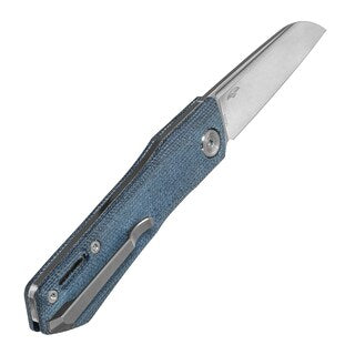 Nóż składany Real Steel Solis Denim Micarta EDC - Blue