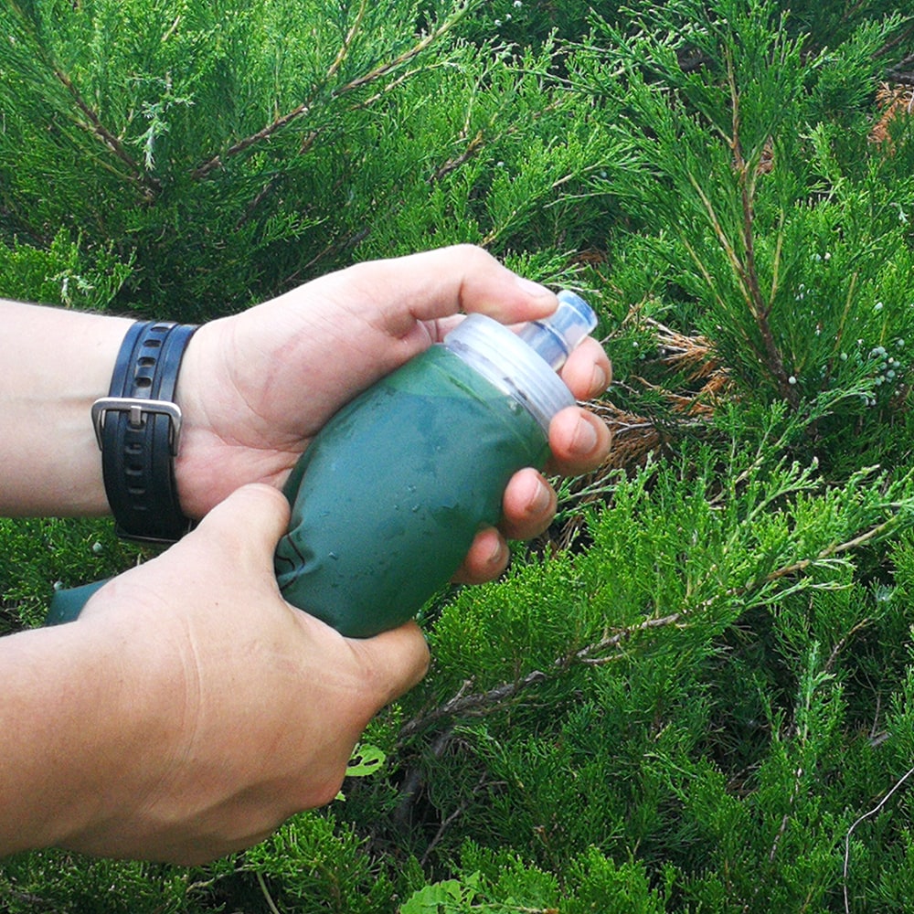 Butelka zwijana M-Tac Softflask 500 ml - Olive