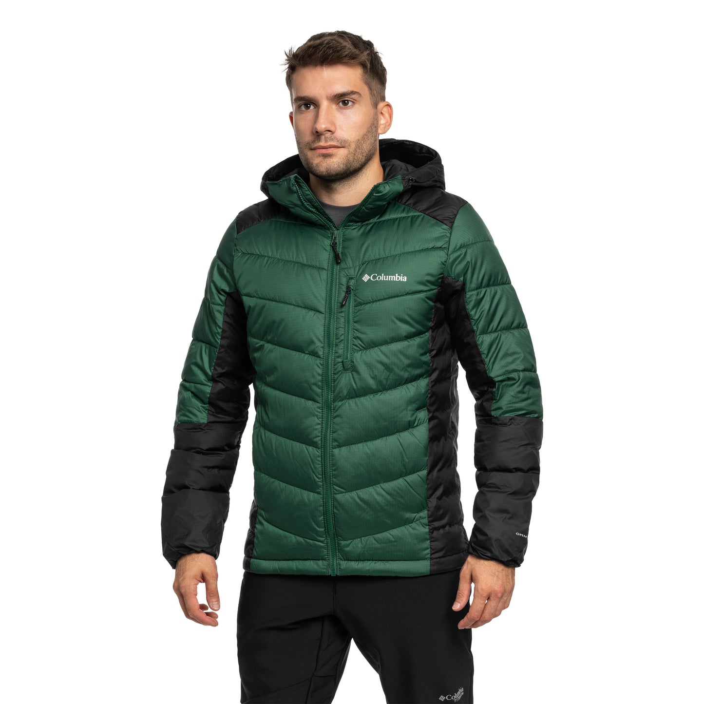 Kurtka Columbia Labyrinth Loop II Insulated Hooded - Rain Forest/Black