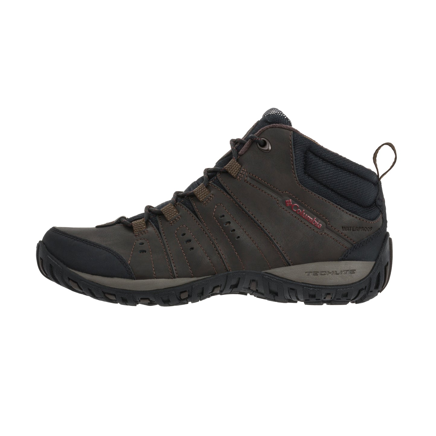 Buty Columbia Woodburn II Mid Waterproof - Cordovan/Garnet Red