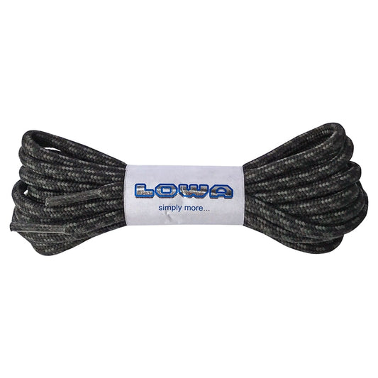 Sznurowadła Lowa 170 cm - Black/Grey