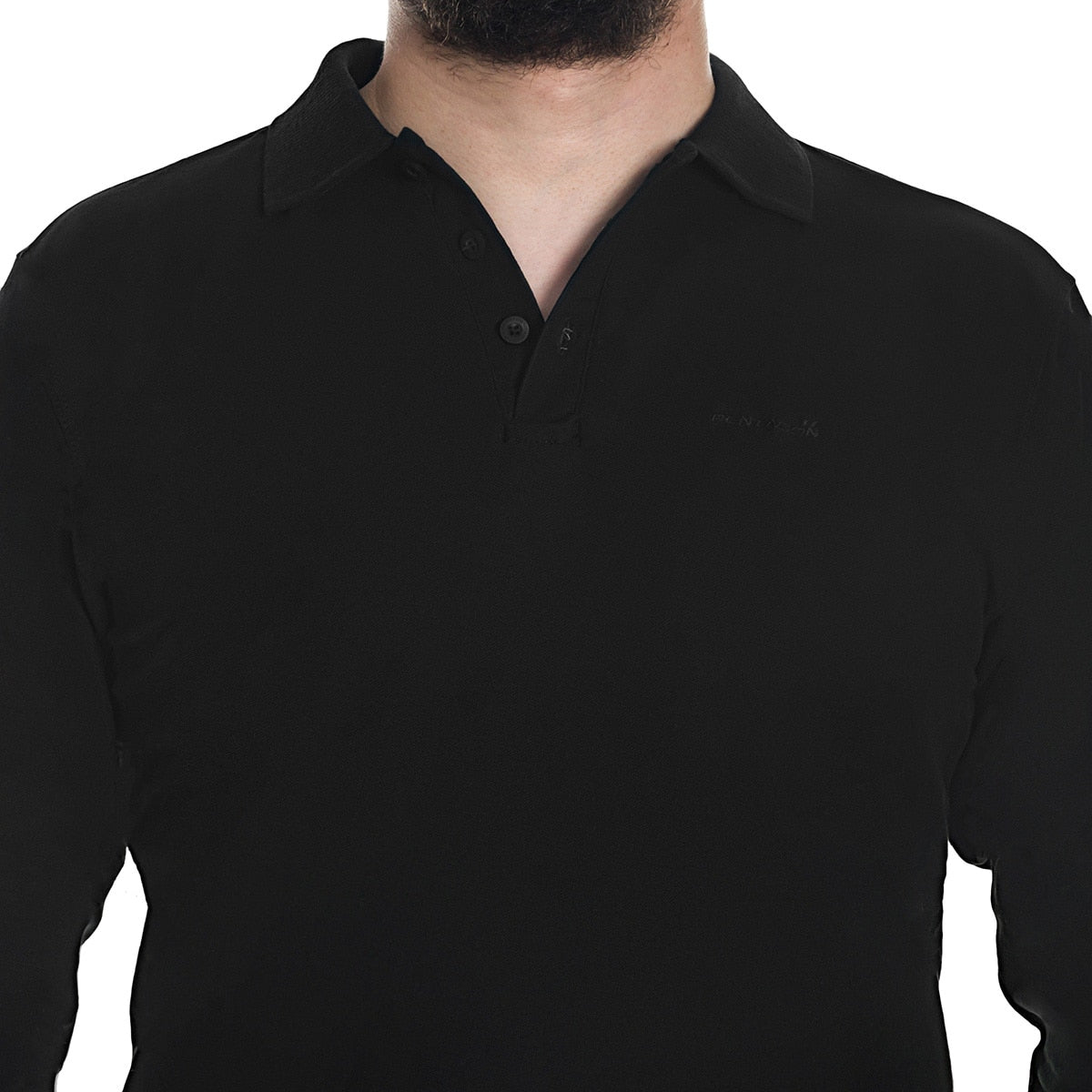 Koszulka polo Pentagon Aniketos Long Sleeve - Black