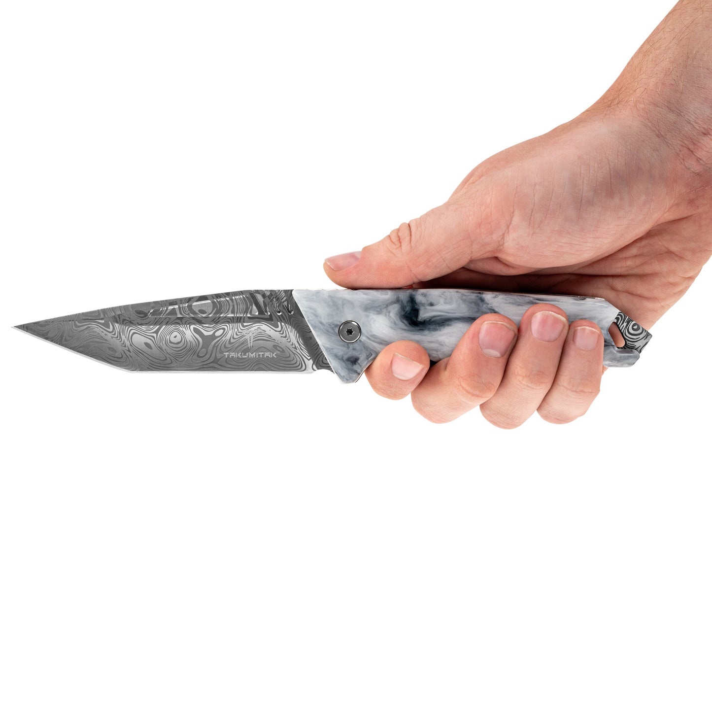 Nóż Takumitak Bloodstrike - Damascus/Grey