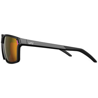 Okulary taktyczne Wiley X Sierra - Captivate Red Mirror/Gloss Black