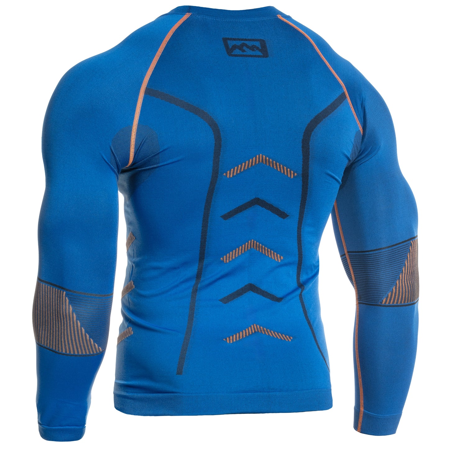 Koszulka termoaktywna FreeNord Tongari Long Sleeve - Royal/Orange