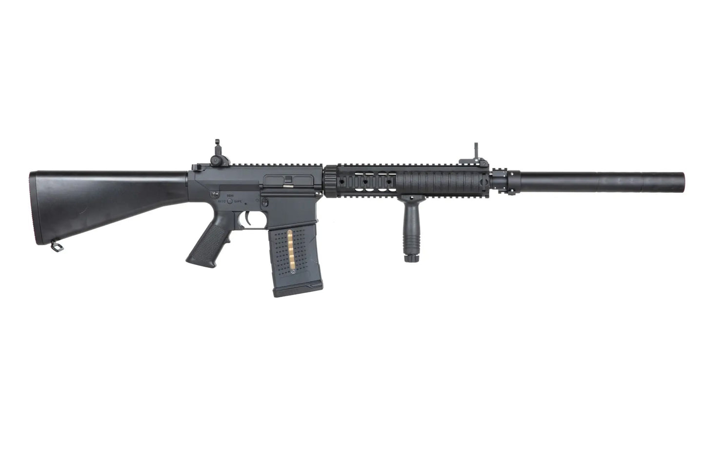 Karabin wyborowy AEG A&K SR25-P-N z polimerową kolbą - Black