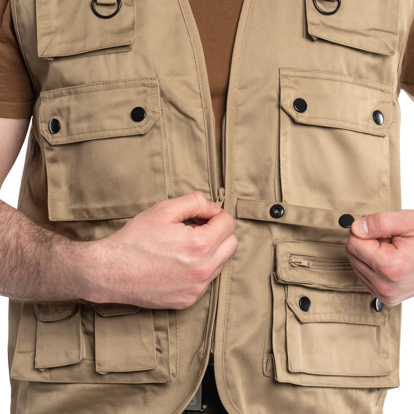 Bezrękawnik Mil-Tec - Khaki