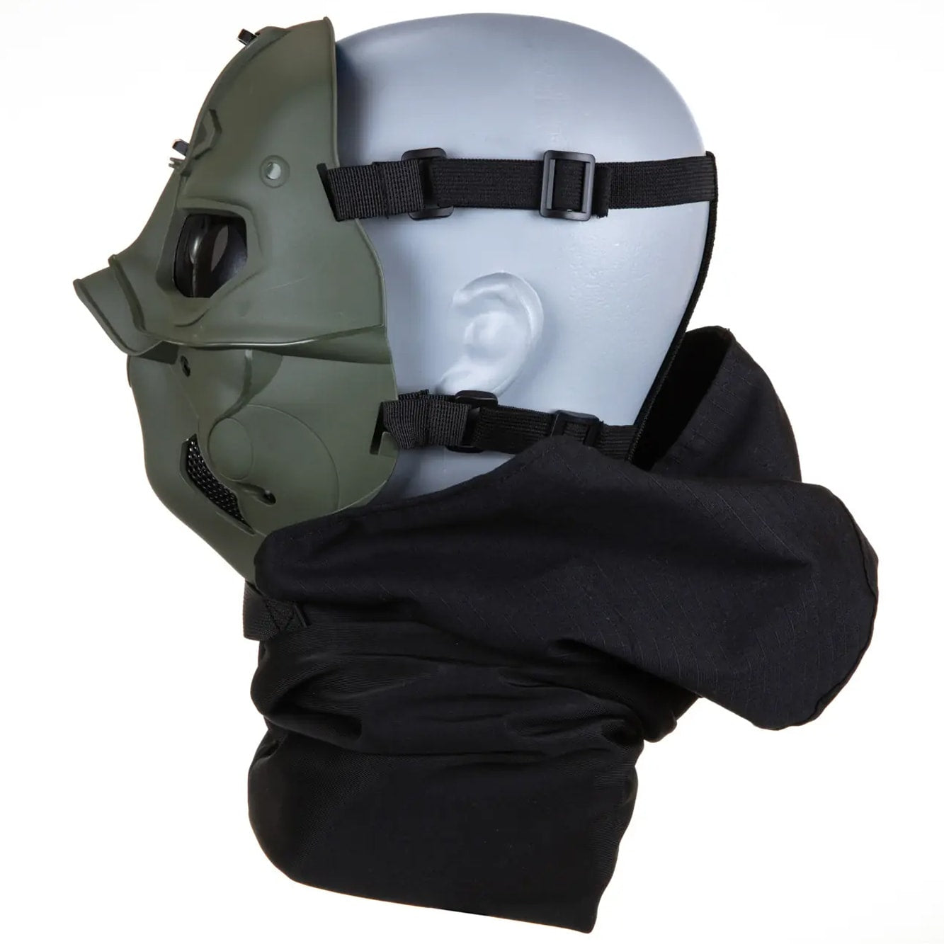 Maska Wosport Tactical Mask Set - Oliwkowa