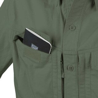 Koszula Helikon Defender Mk2 PolyCotton Ripstop Short Sleeve - Olive Green
