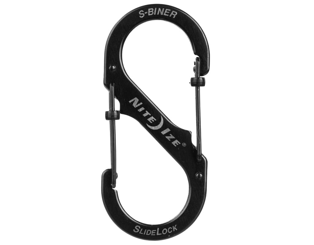 Karabińczyk Nite Ize S-Biner 2 SlideLock Steel Black