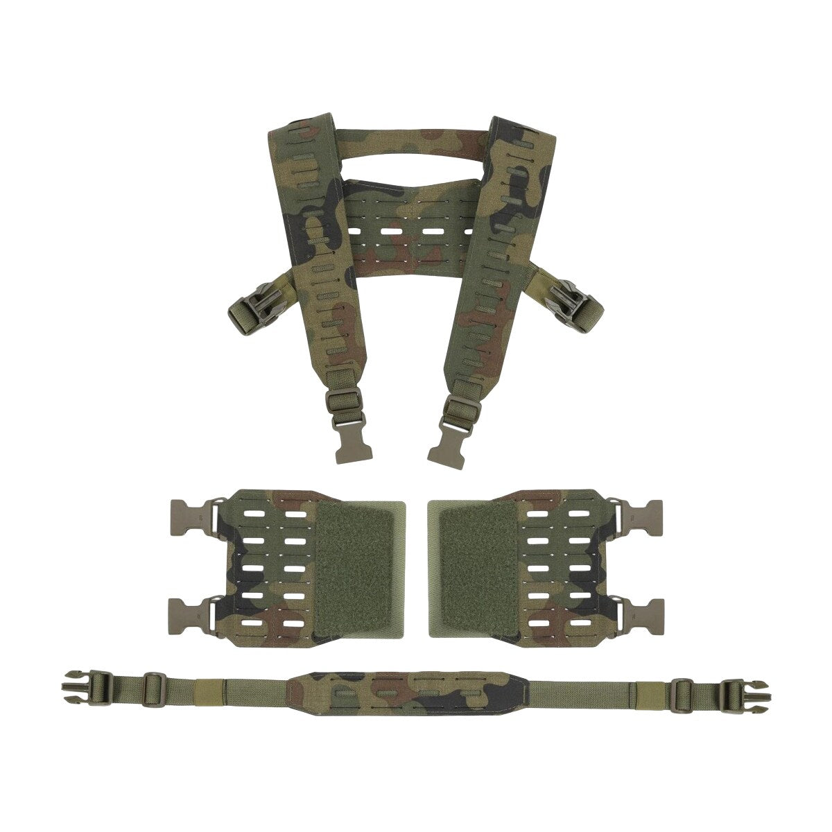 Szelki taktyczne Templar's Gear Chest Rig Conversion Kit - wz.93 Pantera PL Woodland
