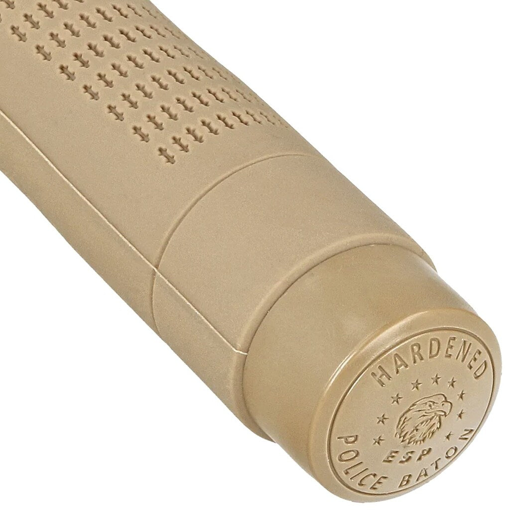 Pałka teleskopowa ESP Ergonomic hartowana 23" - Black/Khaki
