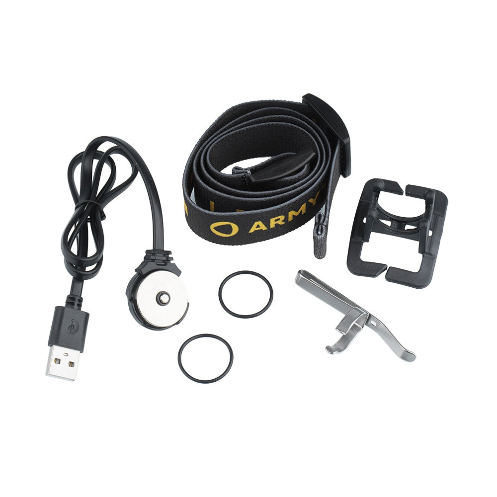 Latarka czołowa i kątowa Armytek Wizard C1 Pro Magnet USB White - 1000 lumenów