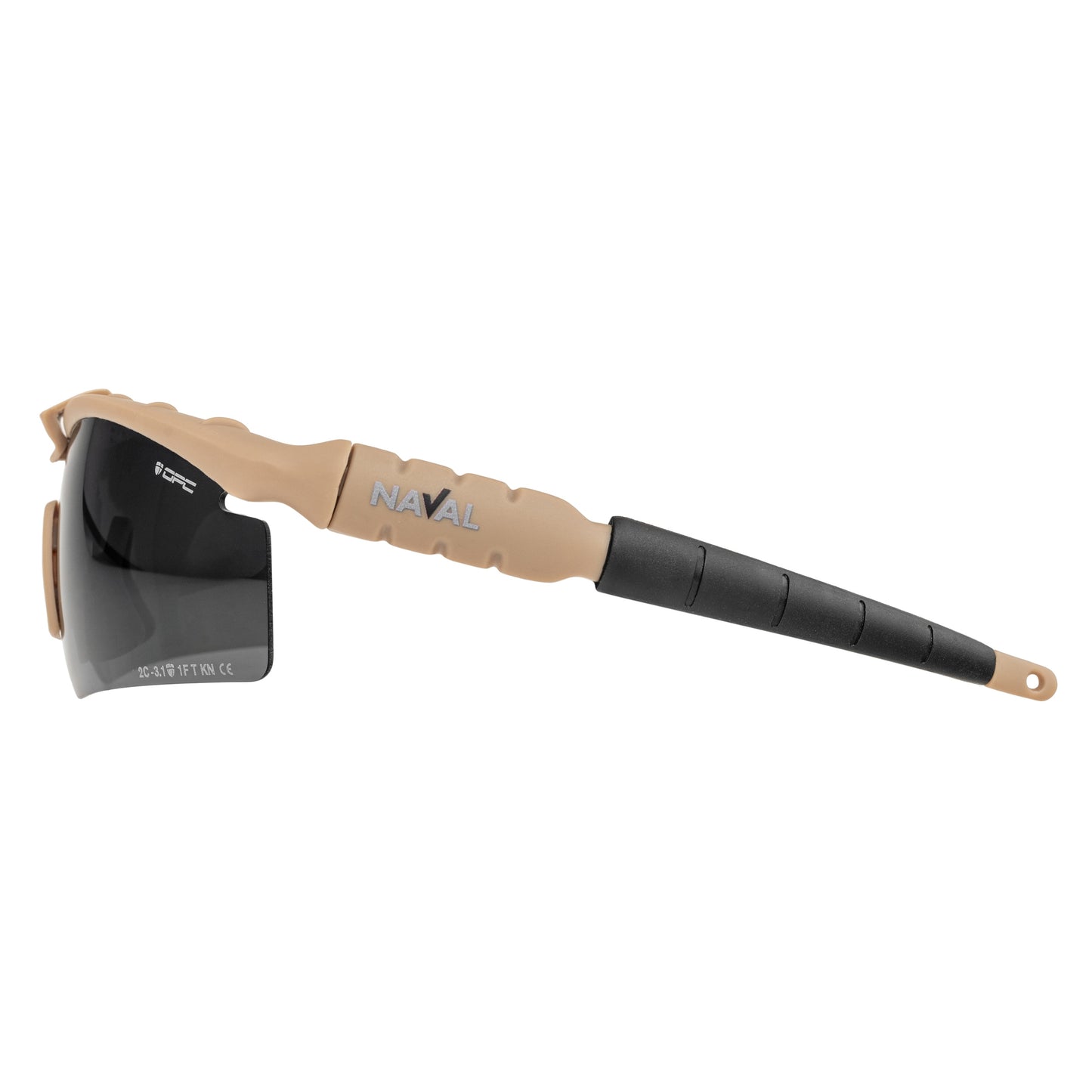 Okulary taktyczne OPC Tactic Naval Set - Matt Khaki/Smoke/Yellow