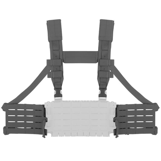 Szelki taktyczne Wosport Chest Rig Arc - Wolf Grey