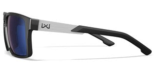 Okulary taktyczne Wiley X Apex - Captivate Polarized Blue Mirror/Gloss Black