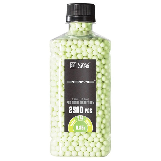 Kulki precyzyjne Specna Arms Prime Bio Tracer 0,25 g 2500 szt. - Zielone