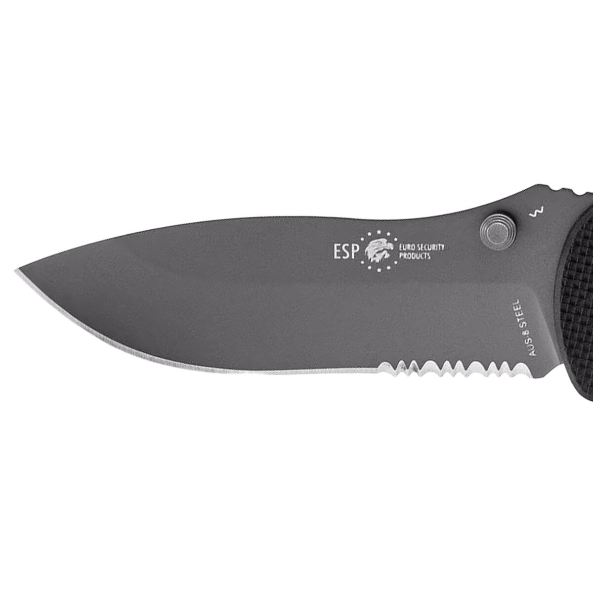 Nóż składany ratowniczy ESP RK-01-S Rescue Knife - Black