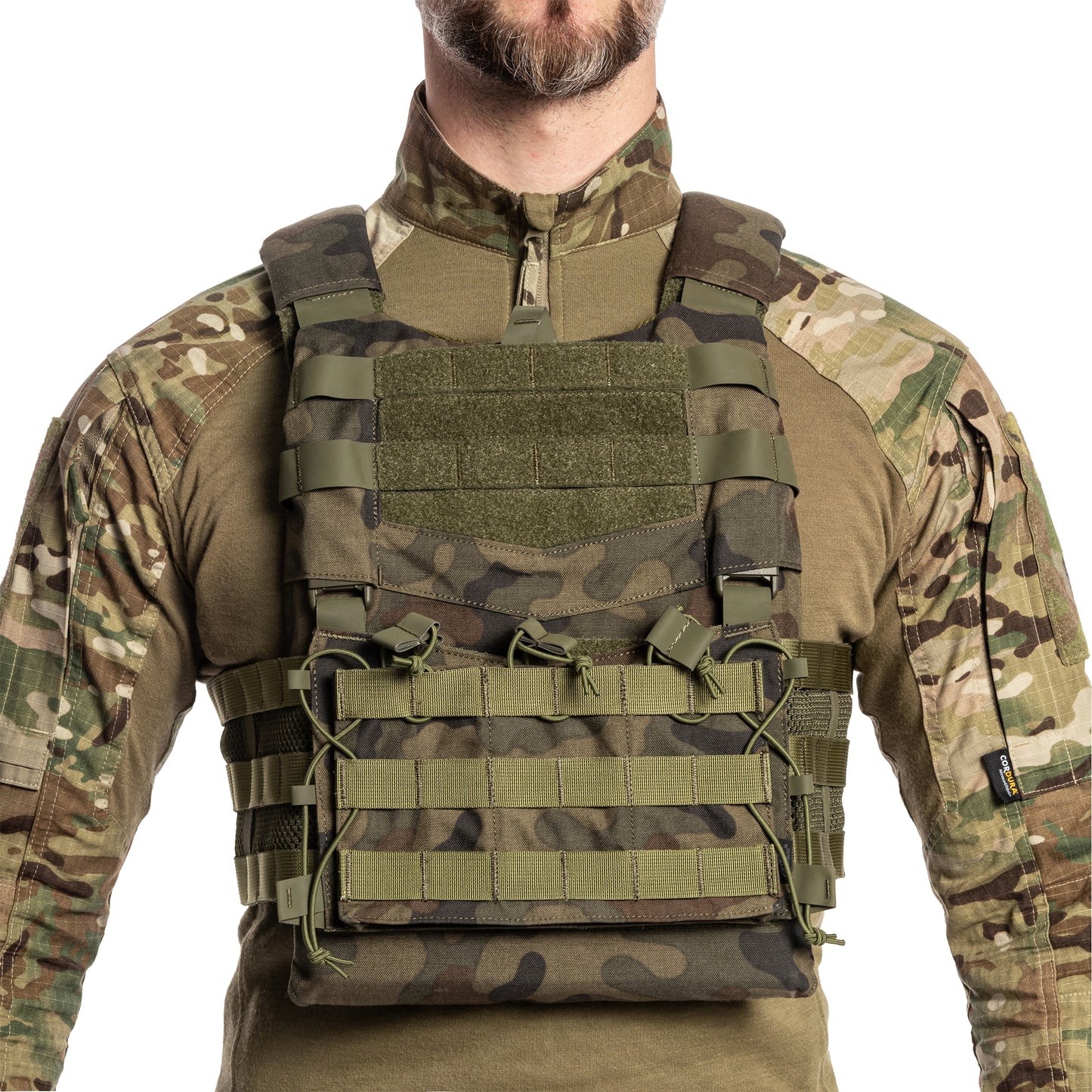Modułowa kamizelka taktyczna Helikon Guardian Military Set wz.93 Pantera PL Woodland - na płyty L