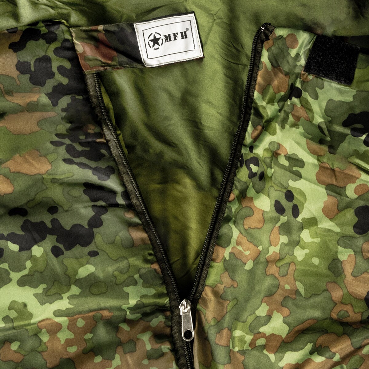 Śpiwór MFH Israeli Pilot Flecktarn - prawy