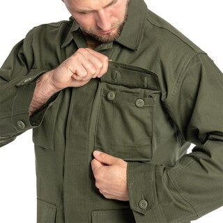 Bluza wojskowa Mil-Tec Teesar BDU Rip-Stop - Olive