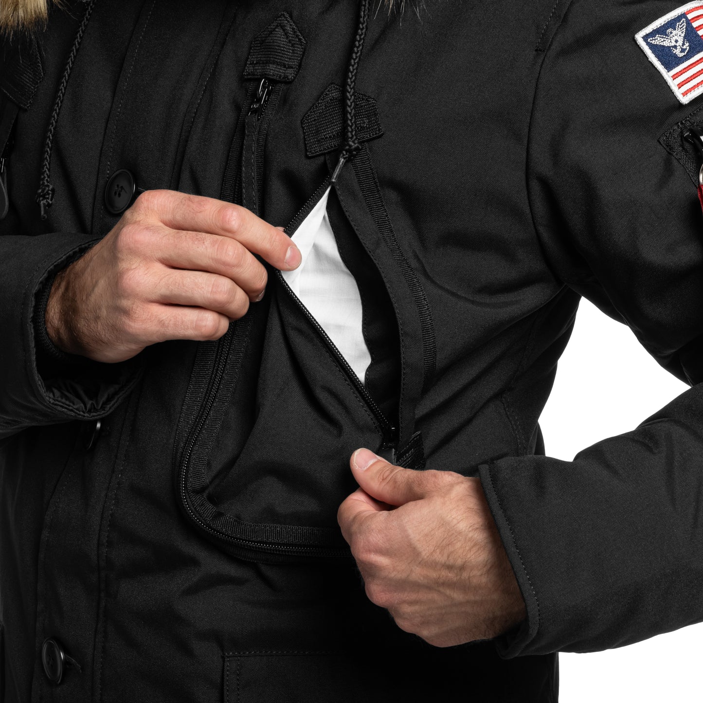 Kurtka Alpha Industries Polar Jacket - Black