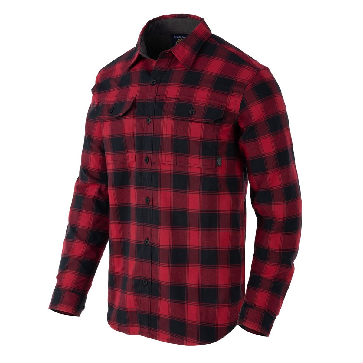 Koszula Helikon GreyMan - Coral Crimson Checkered