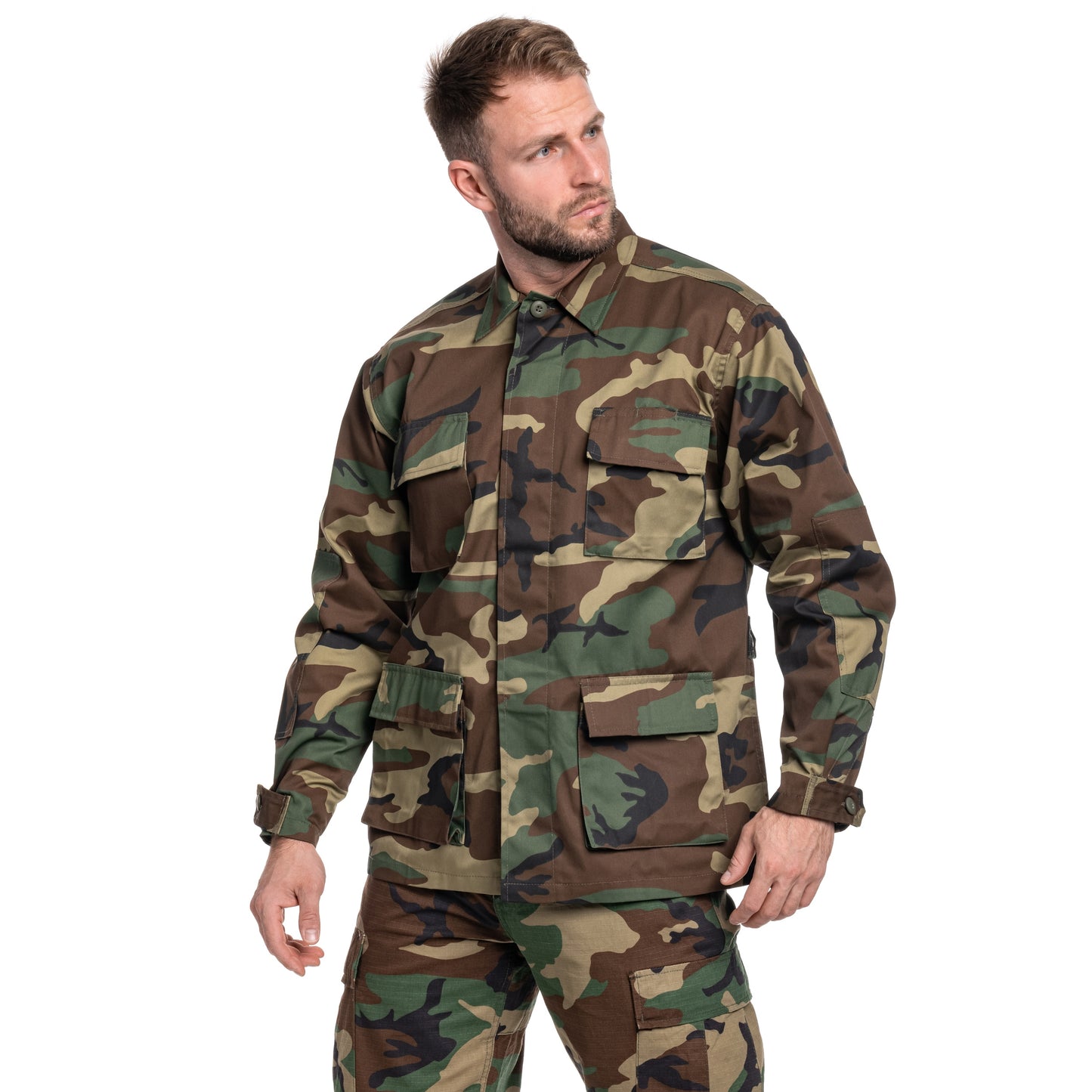 Bluza Mil-Tec BDU PolyCotton Woodland
