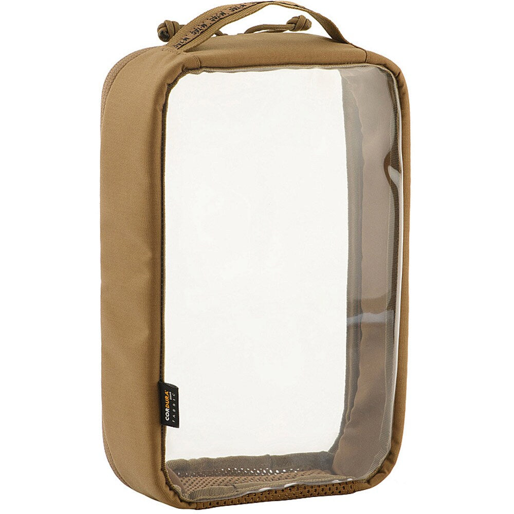 Organizer M-Tac Elite przezroczysty Large (30 x 19 cm) - Coyote