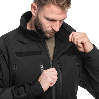Kurtka Mil-Tec Softshell Plus - Black