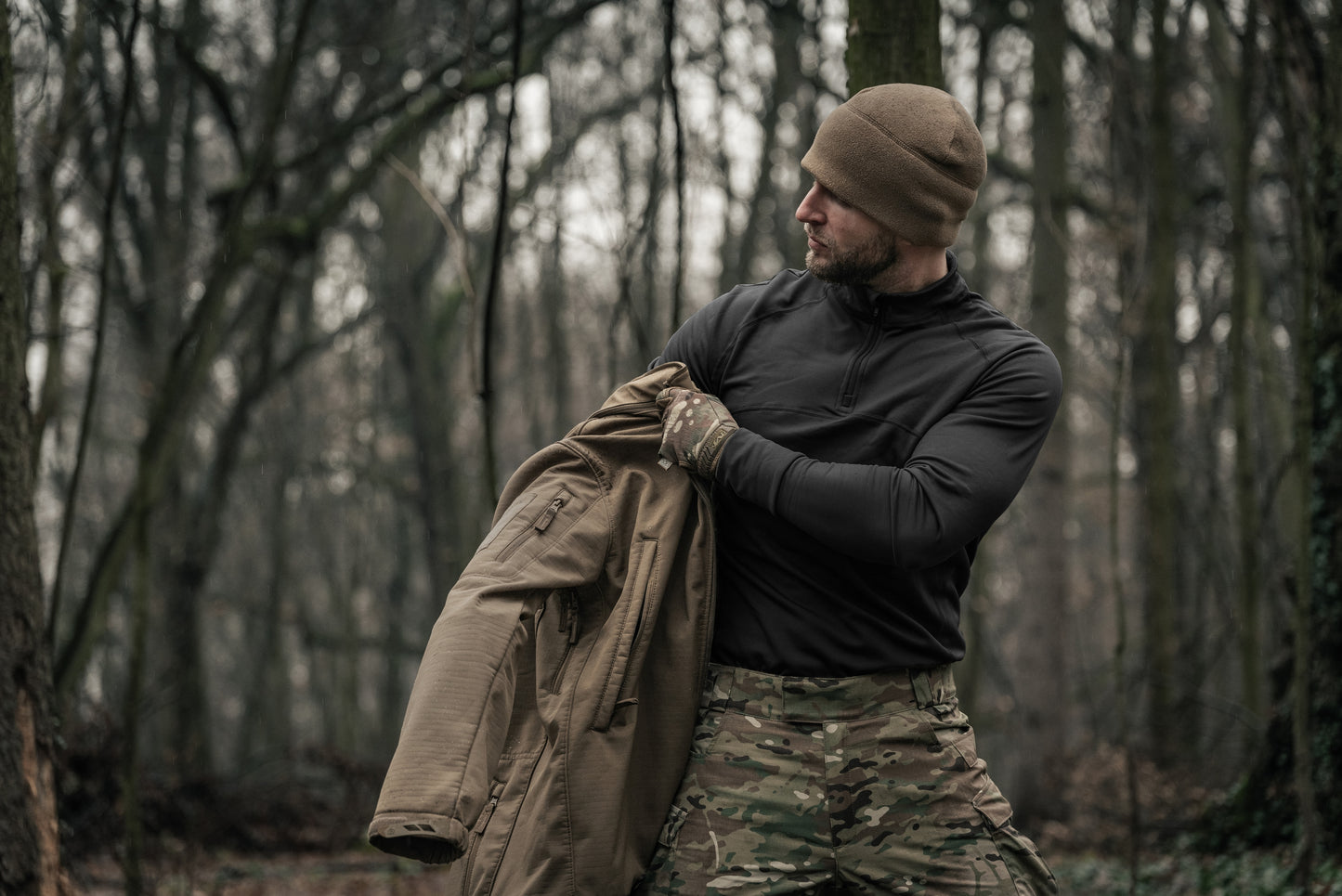 Bielizna termoaktywna Military Wear Tactical Level 2 - Black