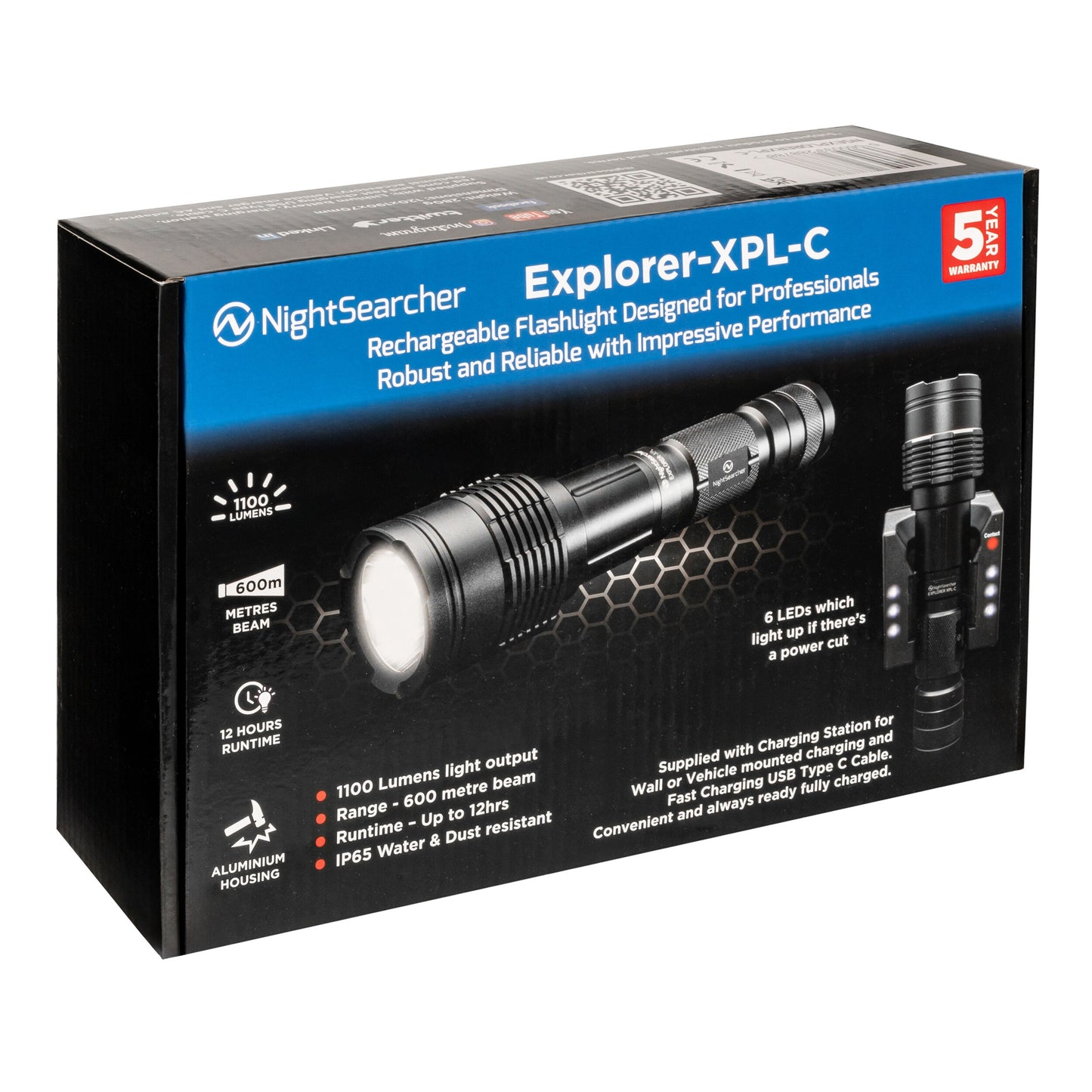 Latarka NightSearcher Explorer XPL-C - 1100 lumenów