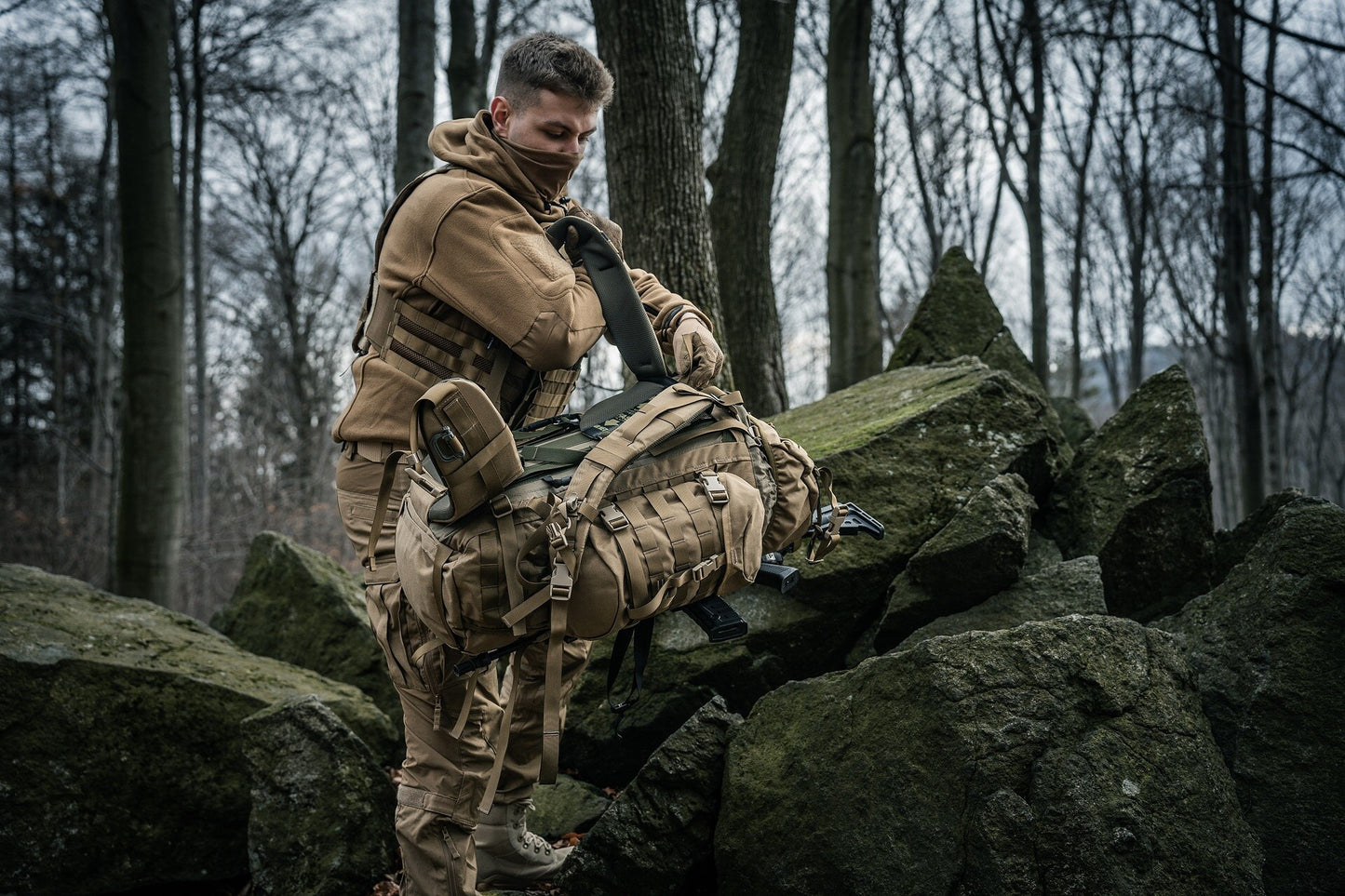 Plecak Wisport Raccoon 65 l Coyote
