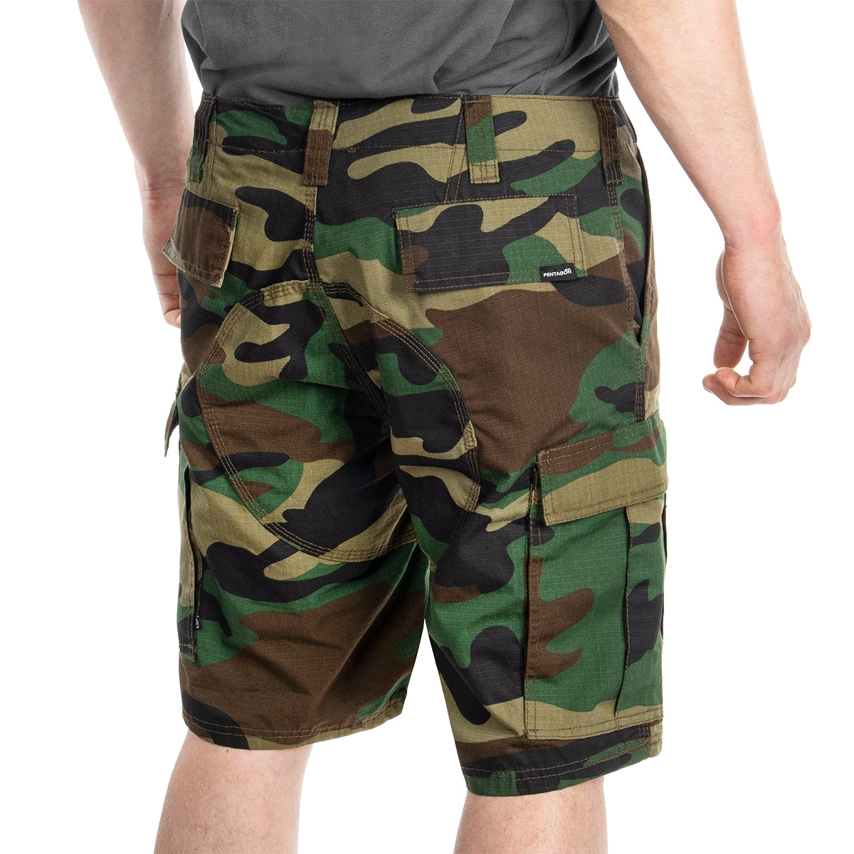 Szorty Pentagon BDU - Woodland