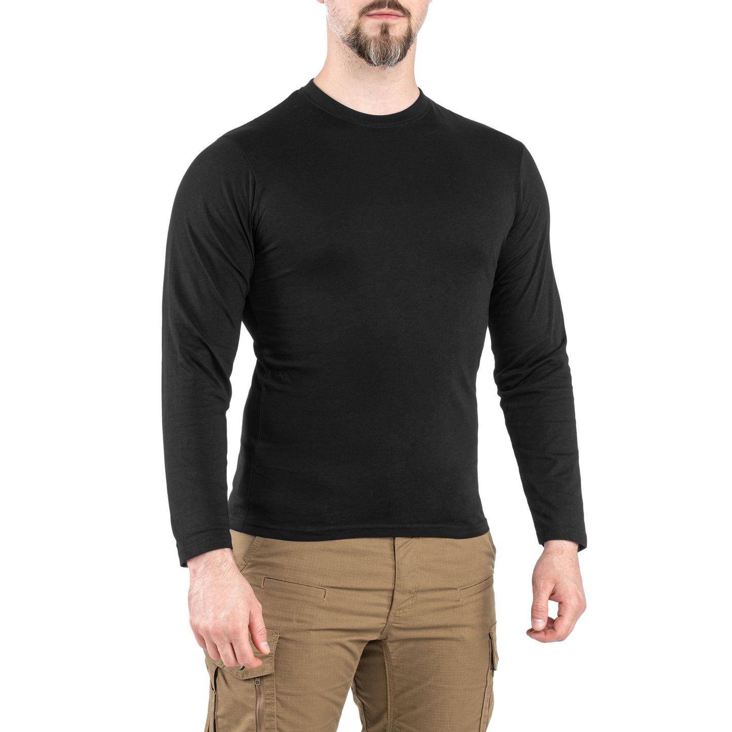 Koszulka Mil-Tec Longsleeve - Black