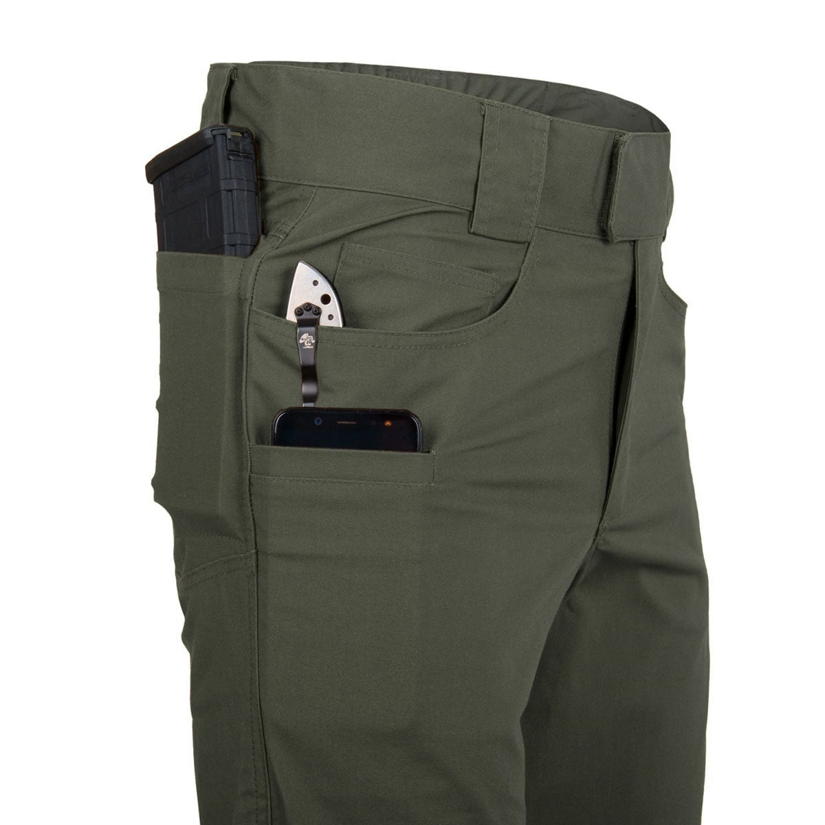 Spodnie Helikon Greyman Tactical DuraCanvas - Taiga Green