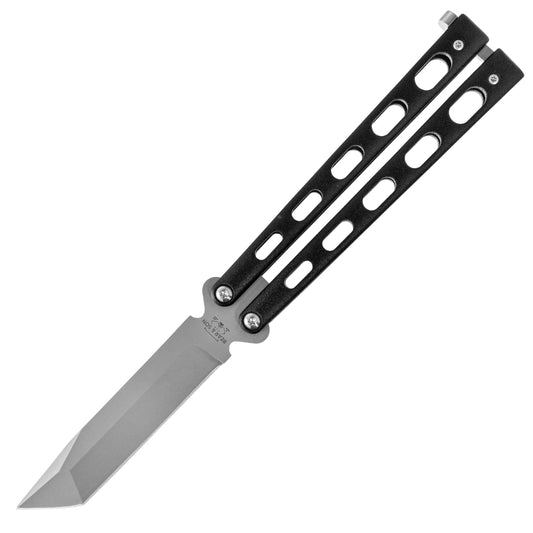 Nóż składany motylek Bear&Son Tanto Black