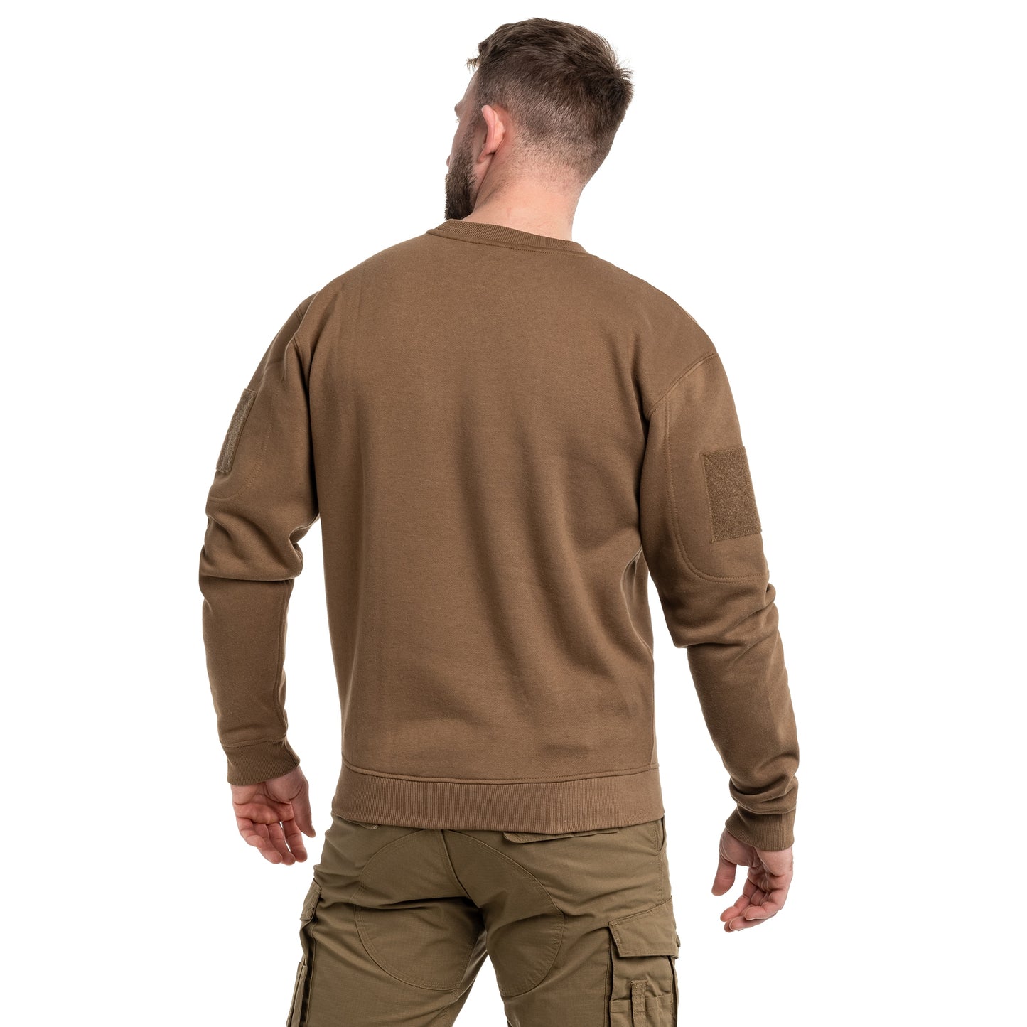 Bluza Mil-Tec Tactical Sweatshirt Round Neck - Dark Coyote